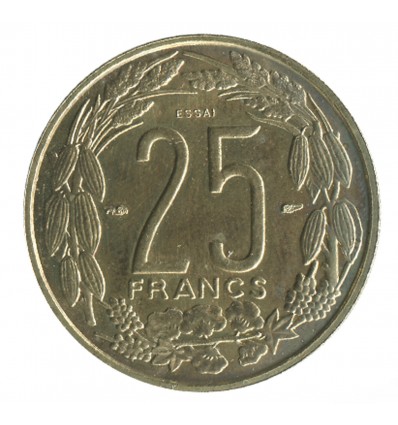25 Francs Afrique Equatoriale - AEF - Cameroun
