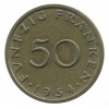 50 Franken Sarre