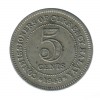 5 Cents Georges VI Malaya