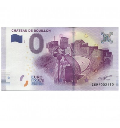 0 Euro Château de Bouillon 2017