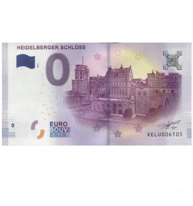 0 Euro Heidelberger Schloss 2017