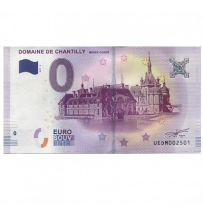0 Euro Domaine de Chantilly (2) Musée Condé 2017