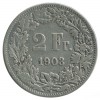 2 Francs Suisse Argent - Confederation