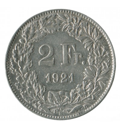 2 Francs Suisse Argent - Confederation