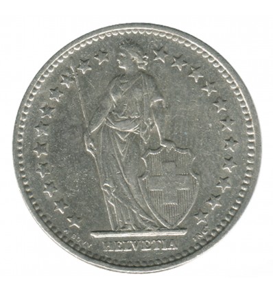 2 Francs Suisse Argent - Confederation