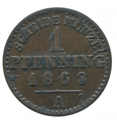 1 Pfennig Allemagne - Prusse