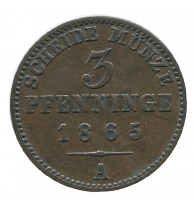 3 Pfennig Allemagne - Prusse