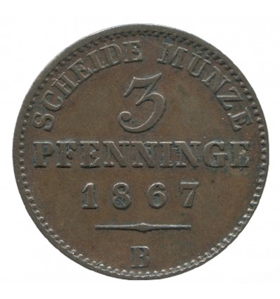 3 Pfennig Allemagne - Prusse