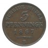 3 Pfennig Allemagne - Prusse