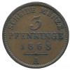 3 Pfennig Allemagne - Prusse