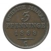 3 Pfennig Allemagne - Prusse