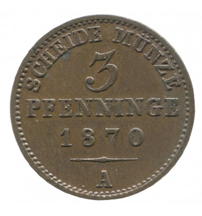 3 Pfennig Allemagne - Prusse