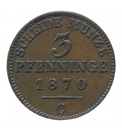 3 Pfennig Allemagne - Prusse