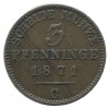 3 Pfennig Allemagne - Prusse