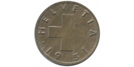 Avers : croix suisse.