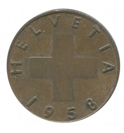 Avers : croix suisse.