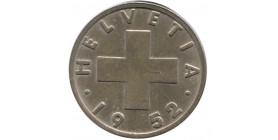 Avers : croix suisse.