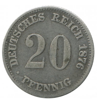 20 Pfennig Allemagne Argent