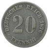 20 Pfennig Allemagne Argent