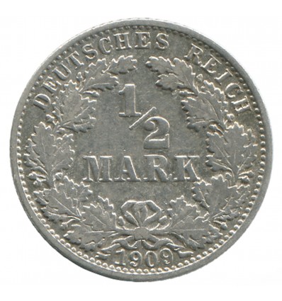 1/2 Mark Allemagne Argent