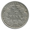 1/2 Mark Allemagne Argent