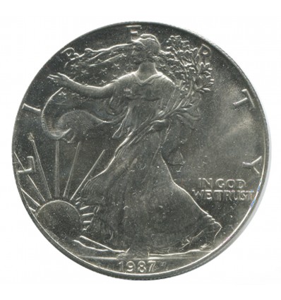 1 Dollar Liberty Etats - Unis Argent