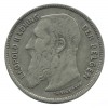 2 Francs Leopold II Légende Française Belgique Argent