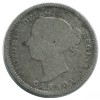 10 Cents Victoria Canada Argent