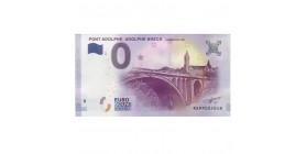 0 Euro Pont Adolphe - Luxembourg - 2017