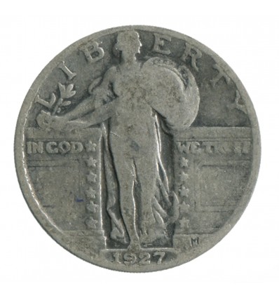 1/4 Dollar Liberté Etats-Unis Argent