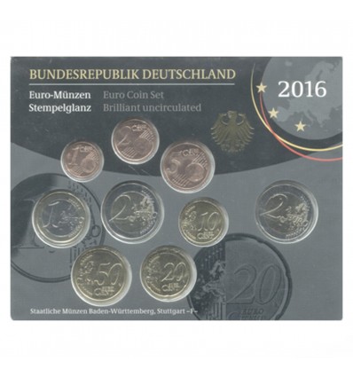 Série B.U. Allemagne 2016