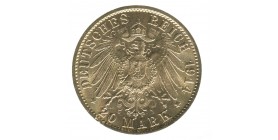20 Marks Guillaume II Allemagne - Prusse