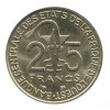 25 Francs Afrique de l'Ouest (Etats)