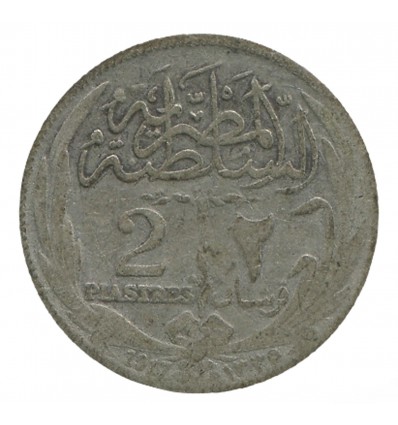 2 Piastres Egypte Argent