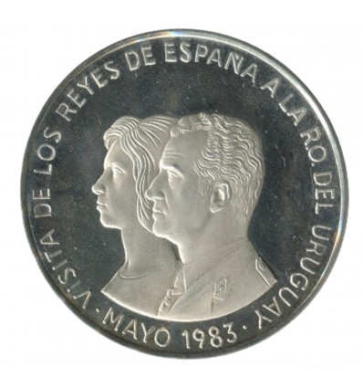 2000 Nouveaux Pesos Uruguay Argent
