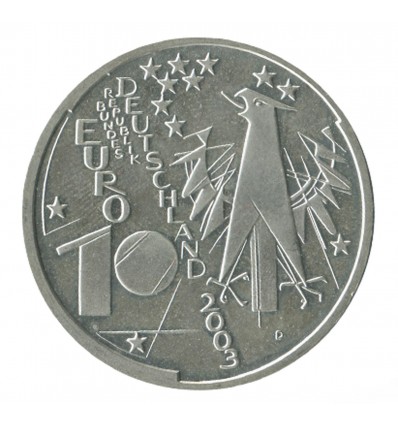 10 Euros Allemagne Argent