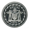 10 Dollars Bélize Argent