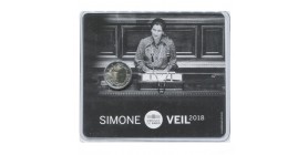 2 Euros Commemoratives France 2018 - Simone Veil B.U.