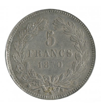 5 Francs Cérès Sans Légende