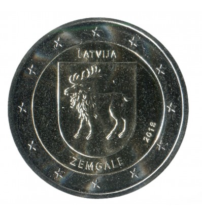 2 Euros Commemoratives Lettonie - Zemgale