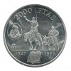 2000 Pesetas Juan Carlos - Don Quichotte - Espagne