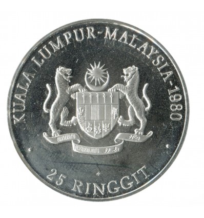 25 Ringgit - Malaisie Argent