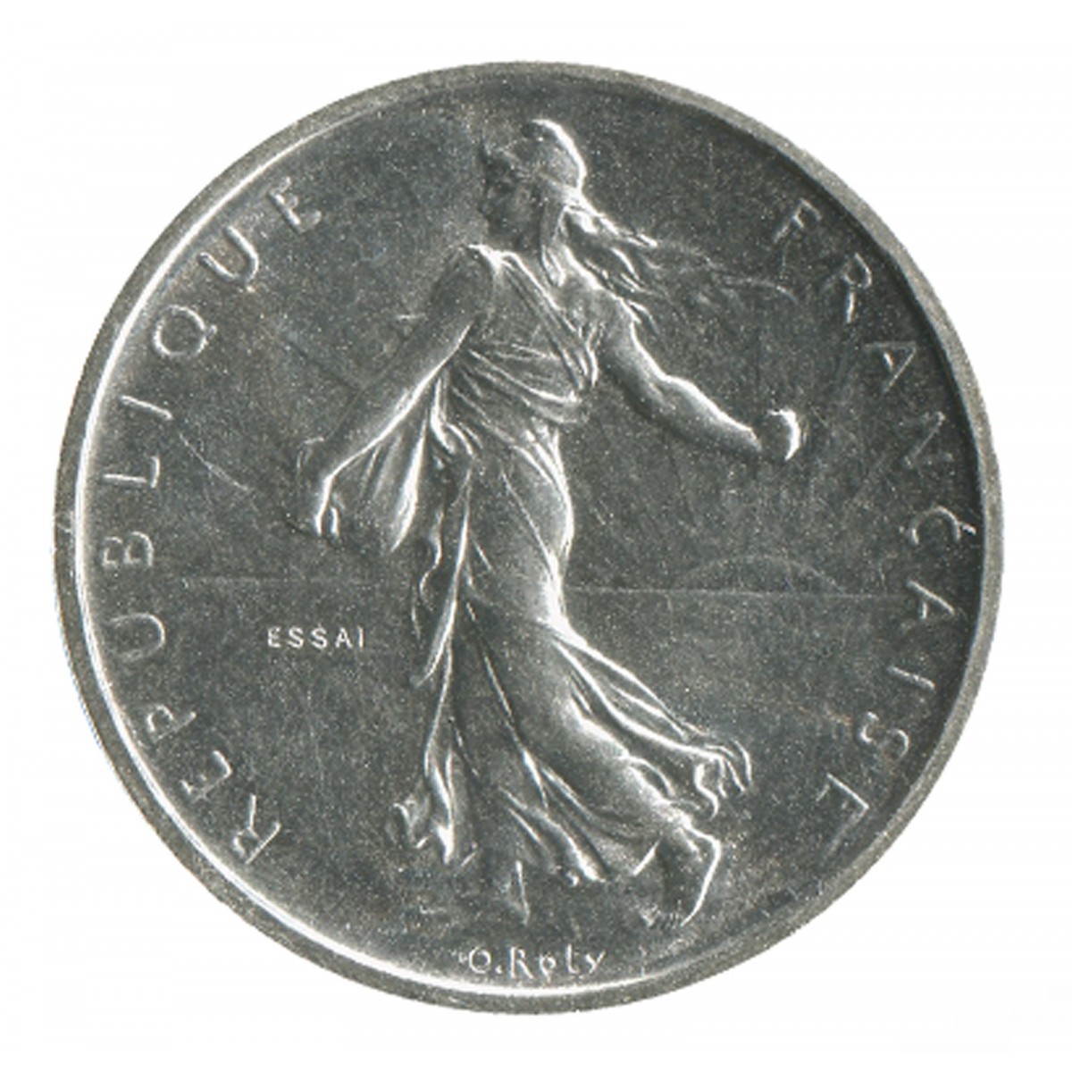 5 Francs Semeuse Essai petit S Monnaies Argent Françaises