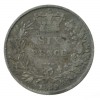 6 Pence Victoria - Grande-Bretagne Argent