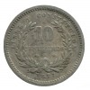 10 Centimes - Uruguay Argent