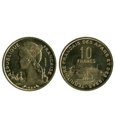 10 Francs afars et issas