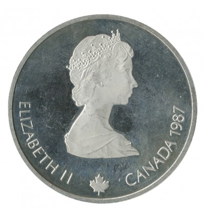 20 Dollars Elisabeth II J.o. Calgary Canada Argent