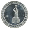 2000 Pesetas Juan Carlos Ier Espagne Argent