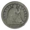 1/2 Dime Liberté Assise Etats - Unis Argent