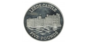 5 Livres Elisabeth II Guernesey Argent